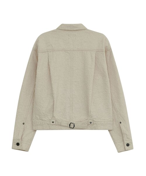 CIAOPANIC（チャオパニック）の「【DEFGARMENTS/デフガーメンツ】CLASSY TYPE-1 JACKET（デニムジャケット・レディース・アイボリー・LARGE/MEDIUM/SMALL）」の9枚目の写真