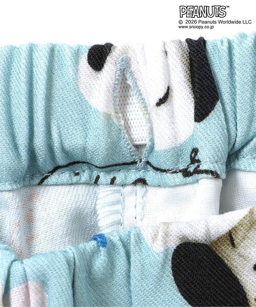 PEANUTS(ピーナッツ)の「PEANUTS MIX ARTアロハショーツ(その他パンツ・キッズ・サックスブルー/ブラック・140/130/120/110/100/90/80)」の17枚目の写真