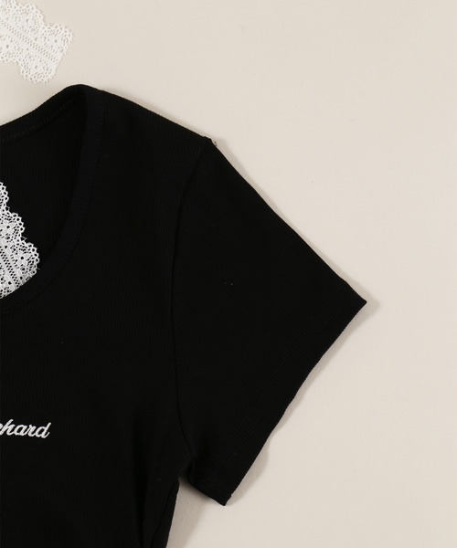 PHILLY(フィリー)の「レースチョーカードッキングT(Tシャツ/カットソー・レディース・ブラック/グレー・FREE)」の15枚目の写真