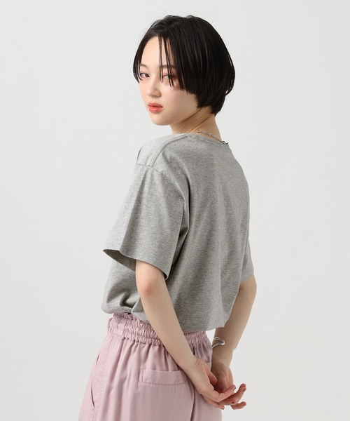 BAYFLOW（ベイフロー）の「アソート箔プリント半袖Tシャツ（Tシャツ/カットソー・レディース・ブラック/オフホワイト/グレー・FREE）」の9枚目の写真