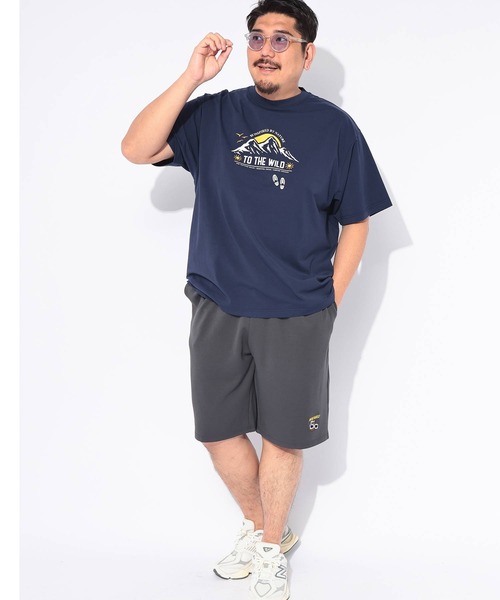 B&T CLUB(ビーティークラブ)の「Tシャツ 半袖 メンズ 大きいサイズ プリント クルーネック ヒヤテック USAコットン B&T CLUB (ビーアンドティークラブ)(Tシャツ/カットソー・メンズ・カーキ/ブラウン/ネイビー/ホワイト・X4(8L~9L)/X1(3L~4L)/X3(6L~7L)/X2(4L~5L))」の19枚目の写真