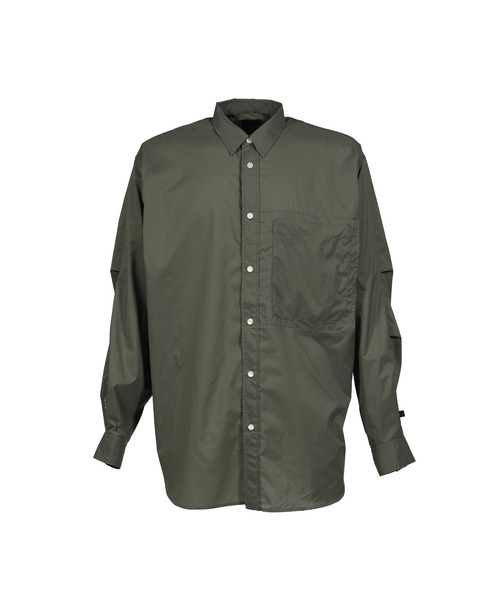 DAIWA PIER39(ダイワピア39)の「TECH PERTEX_ TRAVEL SHIRT(シャツ/ブラウス・メンズ・グレー/ブラック/カーキブラウン・X-LARGE/LARGE/MEDIUM)」の3枚目の写真