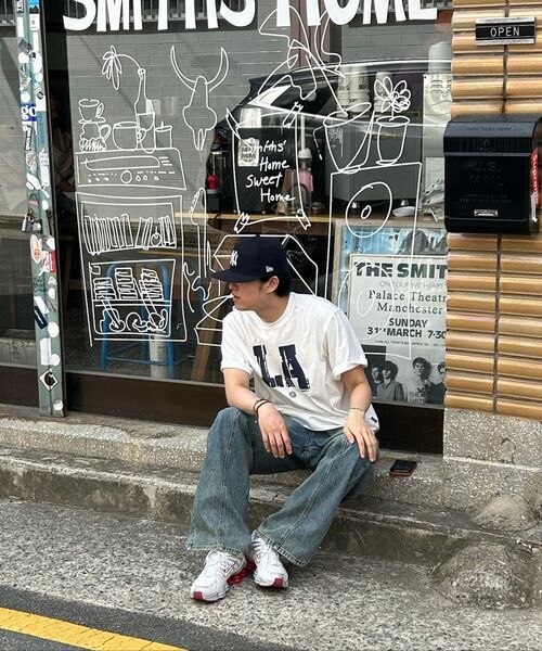 MODERMENT（モダーメント）の「ノーマルオーバーサイズ LA 半袖Tシャツ [ブラック]（Tシャツ/カットソー・レディース・その他・1/2）」の7枚目の写真