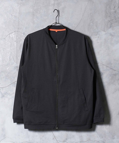 jiggys shop(ジギーズショップ)の「【吸水速乾・接触冷感・遮熱・UV対策】サマーメッシュジャケット ブルゾン(ブルゾン・メンズ・ブラック/チャコールグレー/オリーブ・X-LARGE/LARGE/MEDIUM)」の4枚目の写真