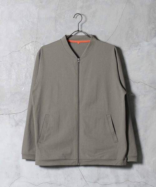jiggys shop(ジギーズショップ)の「【吸水速乾・接触冷感・遮熱・UV対策】サマーメッシュジャケット ブルゾン(ブルゾン・メンズ・ブラック/チャコールグレー/オリーブ・X-LARGE/LARGE/MEDIUM)」の8枚目の写真