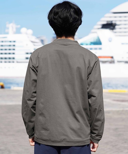 jiggys shop(ジギーズショップ)の「【吸水速乾・接触冷感・遮熱・UV対策】サマーメッシュジャケット ブルゾン(ブルゾン・メンズ・ブラック/チャコールグレー/オリーブ・X-LARGE/LARGE/MEDIUM)」の12枚目の写真