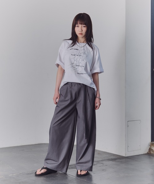 Confirm（コンファーム）の「Geometric Graphic T-Shirt / 幾何学模様 Tシャツ メンズ レディース ユニセックス（Tシャツ/カットソー・メンズ・グレー/ブラック/ホワイト・L/M）」の11枚目の写真