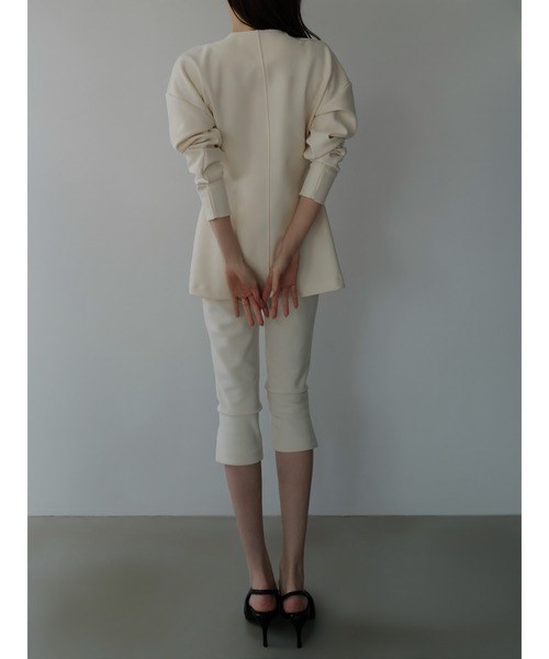celon（セロン）の「side slit slim pants（その他パンツ・レディース・ブラック/アイボリー・FREE）」の22枚目の写真