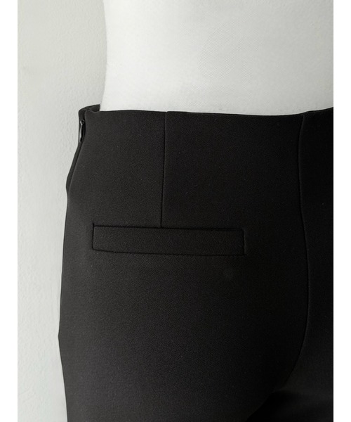 celon（セロン）の「side slit slim pants（その他パンツ・レディース・ブラック/アイボリー・FREE）」の12枚目の写真