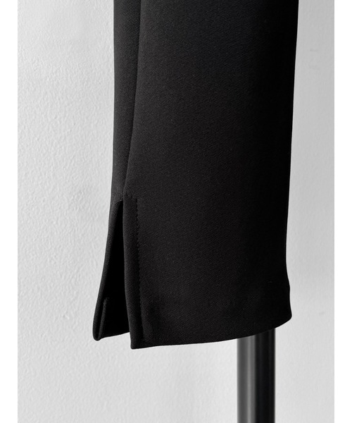 celon（セロン）の「side slit slim pants（その他パンツ・レディース・ブラック/アイボリー・FREE）」の14枚目の写真
