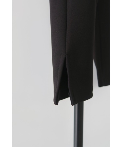 celon（セロン）の「side slit slim pants（その他パンツ・レディース・ブラック/アイボリー・FREE）」の15枚目の写真