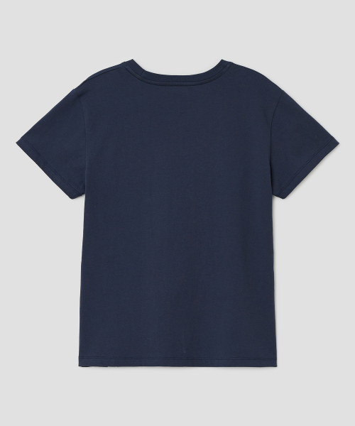 TYPESERVICE（タイプサービス）の「Vivid Twirl Glitter Top [Navy]（Tシャツ/カットソー・レディース・その他・FREE）」の3枚目の写真