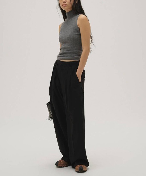 TODAYFUL（トゥデイフル）の「Highgauge Turtle Tanktop 12610518（タンクトップ・レディース・グレー/オフホワイト/ブラウン/ライトグリーン・FREE）」の9枚目の写真