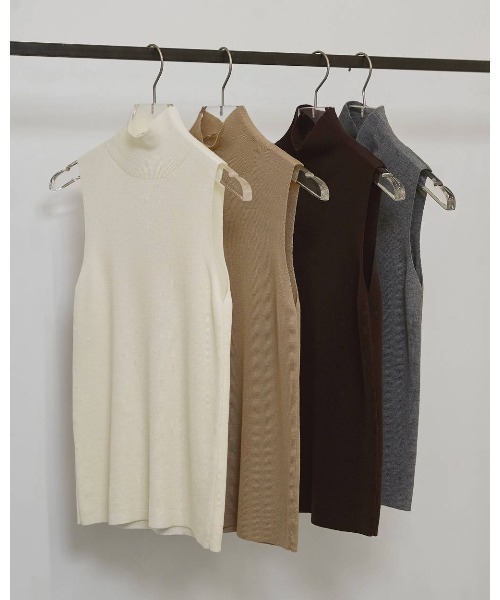 TODAYFUL（トゥデイフル）の「Highgauge Turtle Tanktop 12610518（タンクトップ・レディース・グレー/オフホワイト/ブラウン/ライトグリーン・FREE）」の12枚目の写真