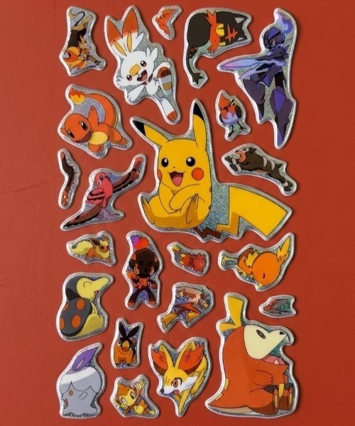 ポケットモンスターグリッターぷっくりシール（ステッカー/テープ