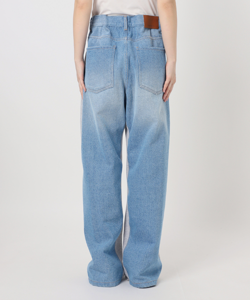 AP STUDIO(エーピーストゥディオ)の「【BETTTER/ベター】TRACK DENIM TROUSER(スウェットパンツ・レディース・ライトグレー・FREE)」の17枚目の写真