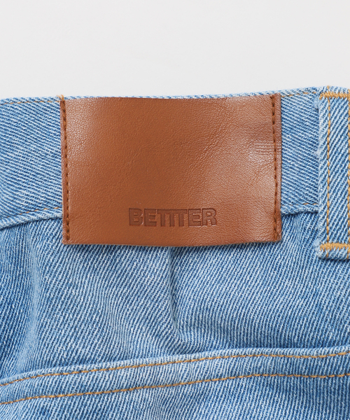 AP STUDIO(エーピーストゥディオ)の「【BETTTER/ベター】TRACK DENIM TROUSER(スウェットパンツ・レディース・ライトグレー・FREE)」の3枚目の写真