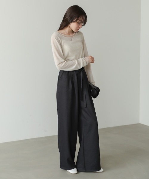 Bab(バブ)の「ベーシックカラーパンツ(その他パンツ・レディース・ホワイト/イエロー/ブルー/ブラック/ピンク・M)」の21枚目の写真