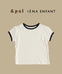 IENA ENFANT（イエナアンファン）の「【&PAL/アンドパル】別注リンガーTシャツ kids（Tシャツ/カットソー）」