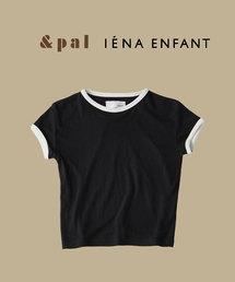 IENA ENFANT（イエナアンファン）の「【&PAL/アンドパル】別注リンガーTシャツ kids（Tシャツ/カットソー）」