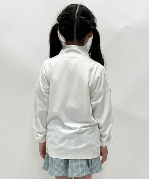 axes femme(アクシーズファム)の「UVカットジップパーカー(パーカー・キッズ・ブラック/ホワイト・MEDIUM/LARGE/X-LARGE)」の5枚目の写真