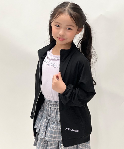 axes femme(アクシーズファム)の「UVカットジップパーカー(パーカー・キッズ・ブラック/ホワイト・MEDIUM/LARGE/X-LARGE)」の10枚目の写真