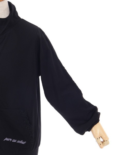 axes femme(アクシーズファム)の「UVカットジップパーカー(パーカー・キッズ・ブラック/ホワイト・MEDIUM/LARGE/X-LARGE)」の19枚目の写真