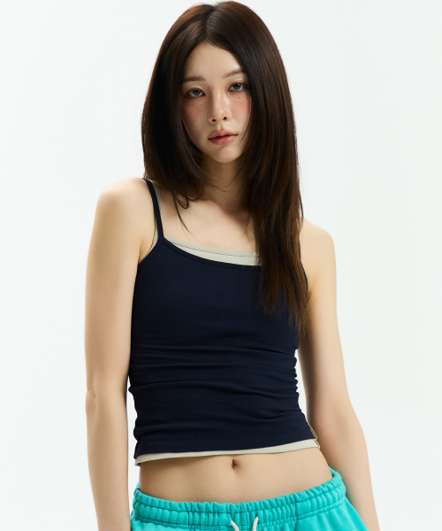 MMAK(マーク)の「スパンスリムスリーブレス(NV)(Tシャツ/カットソー・レディース・その他・FREE)」の3枚目の写真