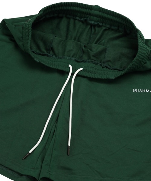 IRISHMAN(アイリッシュマン)の「【IRISHMAN/アイリッシュマン】RELAX WIDE SWEAT SHORTS ショートパンツ スウェットショーツ ワイドシルエット ゴルフ カジュアル(その他パンツ・メンズ・グリーン・MEDIUM/LARGE)」の5枚目の写真