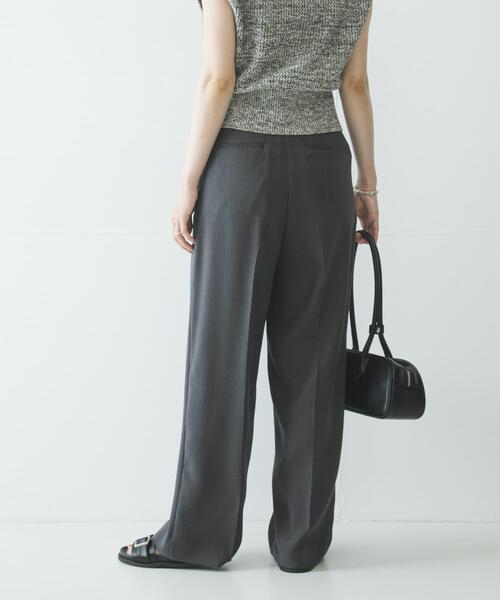 URBAN RESEARCH(アーバンリサーチ)の「ダブルクロスキュプラパンツ(その他パンツ・レディース・チャコールグレー/ブラウン/ネイビー・36/40/38/42)」の17枚目の写真