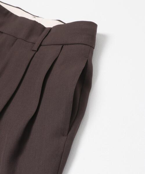 URBAN RESEARCH(アーバンリサーチ)の「ダブルクロスキュプラパンツ(その他パンツ・レディース・チャコールグレー/ブラウン/ネイビー・36/40/38/42)」の9枚目の写真