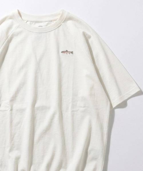SIERRA DESIGNS(シェラデザイン)の「2026SS SIERRA DESIGNS/シェラデザイン オーバーサイズ ワンポイント刺繍 ドローコード付Tシャツ(Tシャツ/カットソー・メンズ・ブラック/ホワイト/ベージュ・M/LL/L)」の6枚目の写真