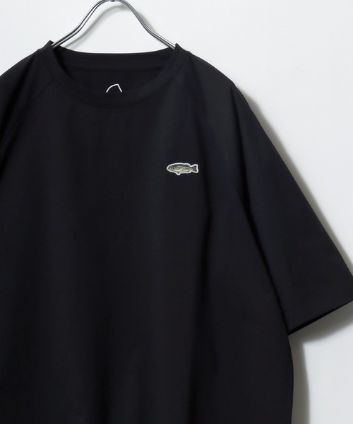 SIERRA DESIGNS(シェラデザイン)の「2026SS SIERRA DESIGNS/シェラデザイン オーバーサイズ ワンポイント刺繍 ドローコード付Tシャツ(Tシャツ/カットソー・メンズ・ブラック/ホワイト/ベージュ・M/LL/L)」の9枚目の写真