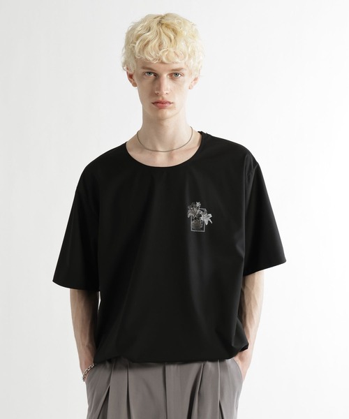 HARE(ハレ)の「フラワーコラージュフハクプルオーバー(HARE)(Tシャツ/カットソー・メンズ・ホワイト/イエロー/ブラック・FREE)」の15枚目の写真