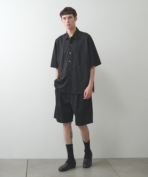 KANEMASA PHIL.(カネマサフィル)の「【KANEMASA PHIL.】36G Nylon Tuck Easy Shorts(その他パンツ・メンズ・ブラウン/ブラック・L/M)」の3枚目の写真