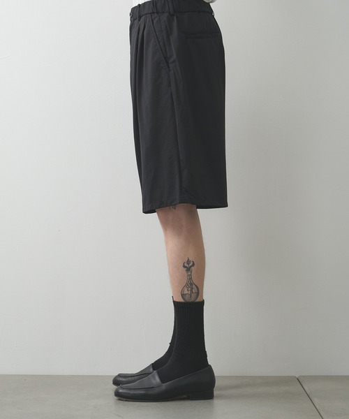 KANEMASA PHIL.(カネマサフィル)の「【KANEMASA PHIL.】36G Nylon Tuck Easy Shorts(その他パンツ・メンズ・ブラウン/ブラック・L/M)」の9枚目の写真