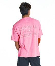 QUIKSILVER メンズ SURF CO ST 半袖Tシャツ バックプリント ルーズフィット【2026年夏モデル】