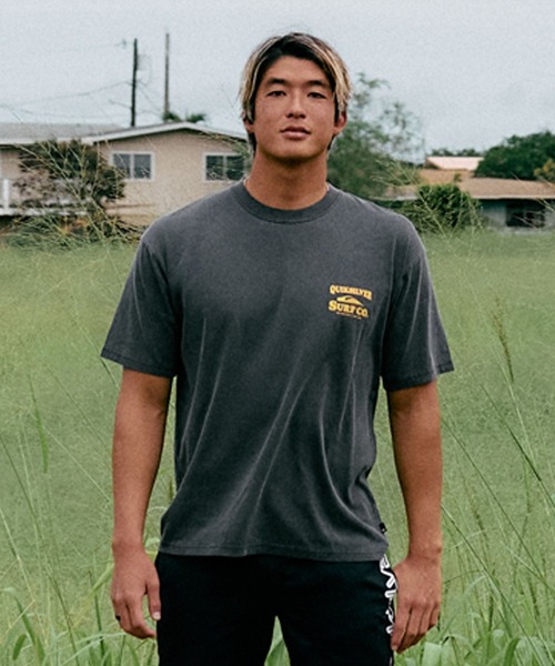 Quiksilver(クイックシルバー)の「QUIKSILVER メンズ SURF CO ST 半袖Tシャツ バックプリント ルーズフィット【2026年夏モデル】(Tシャツ/カットソー・メンズ・ホワイト/ブラック/ピンク・X-LARGE/LARGE/MEDIUM/SMALL)」の7枚目の写真