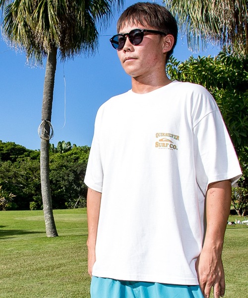 Quiksilver(クイックシルバー)の「QUIKSILVER メンズ SURF CO ST 半袖Tシャツ バックプリント ルーズフィット【2026年夏モデル】(Tシャツ/カットソー・メンズ・ホワイト/ブラック/ピンク・X-LARGE/LARGE/MEDIUM/SMALL)」の9枚目の写真