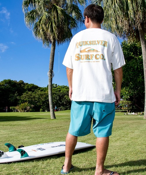 Quiksilver(クイックシルバー)の「QUIKSILVER メンズ SURF CO ST 半袖Tシャツ バックプリント ルーズフィット【2026年夏モデル】(Tシャツ/カットソー・メンズ・ホワイト/ブラック/ピンク・X-LARGE/LARGE/MEDIUM/SMALL)」の10枚目の写真