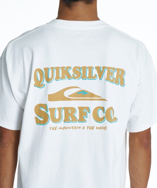 Quiksilver(クイックシルバー)の「QUIKSILVER メンズ SURF CO ST 半袖Tシャツ バックプリント ルーズフィット【2026年夏モデル】(Tシャツ/カットソー・メンズ・ホワイト/ブラック/ピンク・X-LARGE/LARGE/MEDIUM/SMALL)」の12枚目の写真