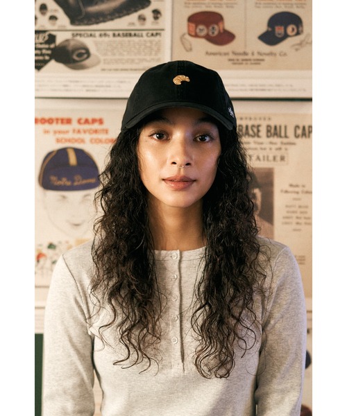 AMERICAN NEEDLE(アメリカンニードル)の「Ballpark Micro Logo - Croissant(キャップ・メンズ・ブラック・ONE SIZE)」の11枚目の写真