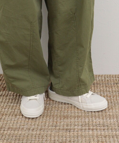 CONVERSE(コンバース)の「【CONVERSE/コンバース】ワンスタースエードミュール(スニーカー・レディース・アイボリー/キャメル・24/23.5)」の4枚目の写真