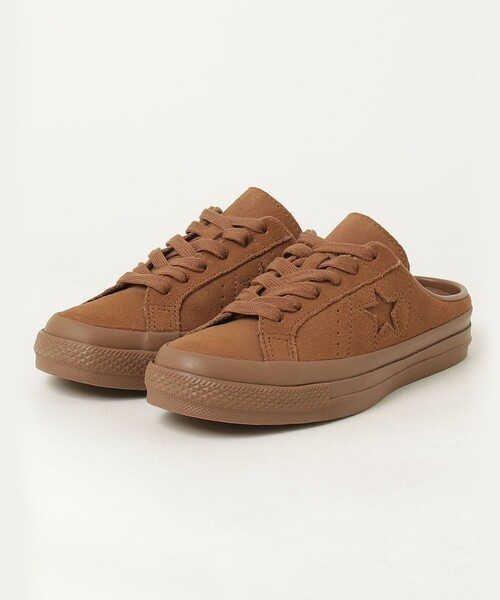 CONVERSE(コンバース)の「【CONVERSE/コンバース】ワンスタースエードミュール(スニーカー・レディース・アイボリー/キャメル・24/23.5)」の7枚目の写真
