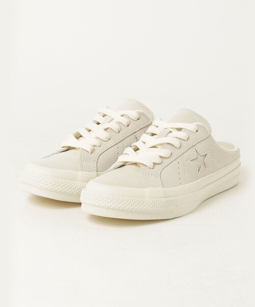 CONVERSE(コンバース)の「【CONVERSE/コンバース】ワンスタースエードミュール(スニーカー・レディース・アイボリー/キャメル・24/23.5)」の8枚目の写真