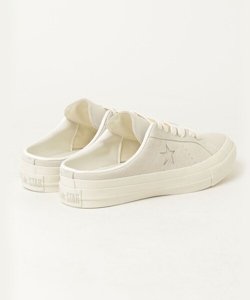 CONVERSE(コンバース)の「【CONVERSE/コンバース】ワンスタースエードミュール(スニーカー・レディース・アイボリー/キャメル・24/23.5)」の9枚目の写真