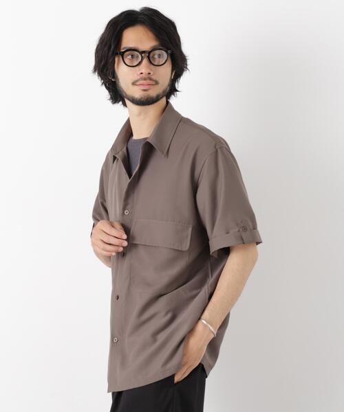 NANO universe(ナノユニバース)の「アーバンサファリシャツ(シャツ/ブラウス・メンズ・チャコール/オフホワイト/ネイビー/モカ・M/L)」の18枚目の写真
