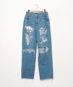 セール】【BELPER/ベルパー】《STUDIOUS別注》TWISTED DENIM PANTS