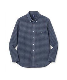 【夏でも着たい快適シャツ】J.PRESS MEN シアージャカードチェック シャツ / ボタンダウン