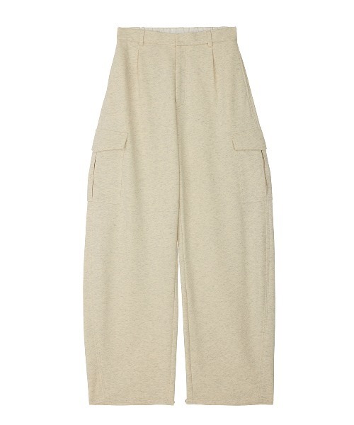 Ameri(アメリ)の「MINIMAL MILITARY SWEAT PANTS(スウェットパンツ・レディース・オートミール/ピンク/ブラウン・MEDIUM/SMALL)」の7枚目の写真